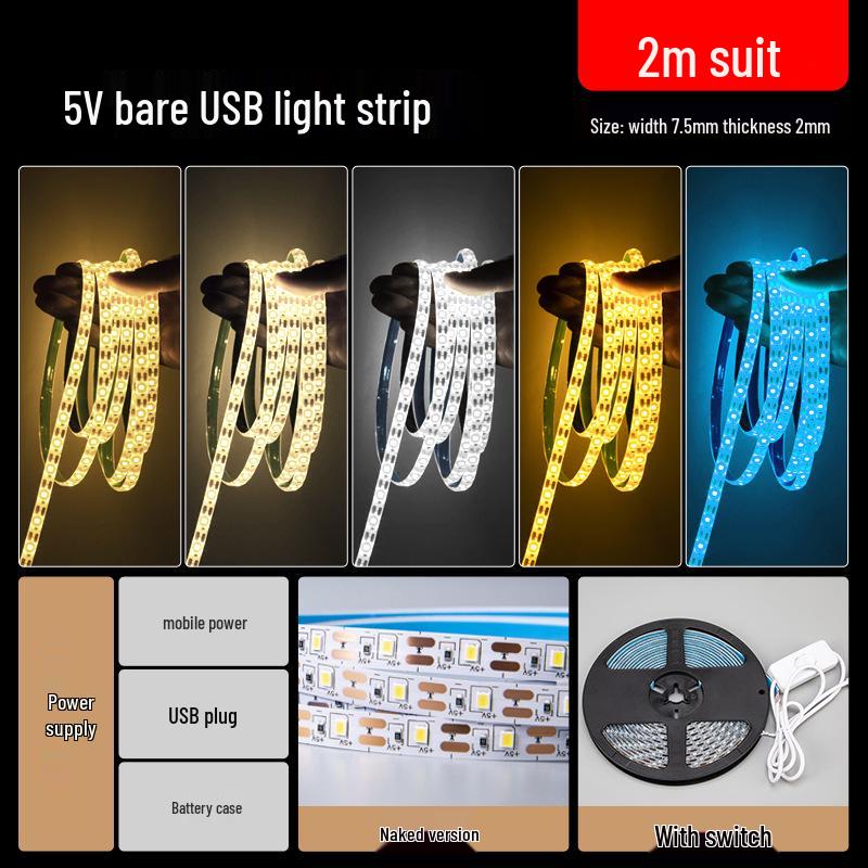 Super Bright Self-Adhesive LED Strip for TV Ambiance