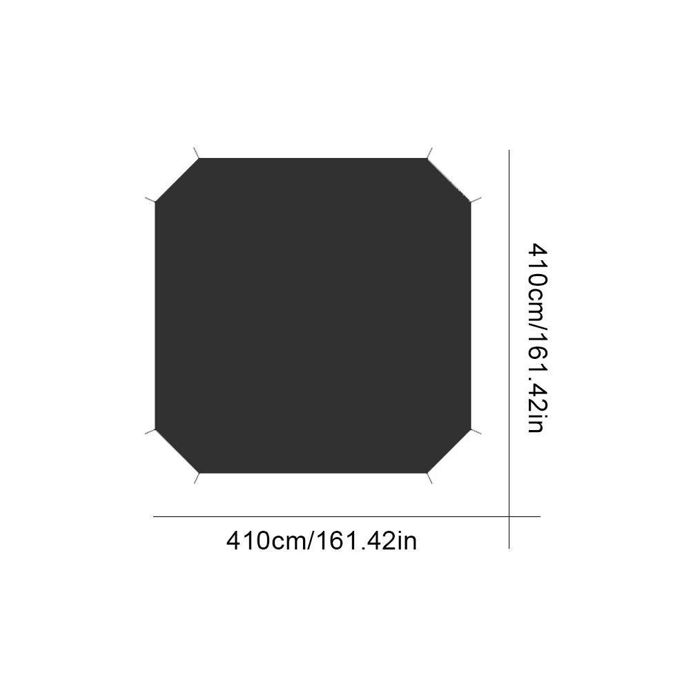 Outdoor Silver Coated Canopy Rainproof Sunscreen Self-driving PU3000MM Awning For Camping Dome Shelter Sunshade Beach Tent Dome