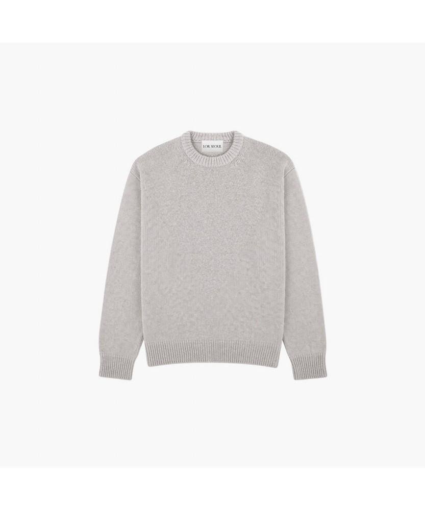 LORSEOUL Airwool Classic Round Neck Knit_Cbkt250706