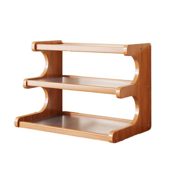 Storage Rack Cup Display Holder Strong Load-bearing Transparent Design Multi-layer Storage Shelf Desktop Organizer