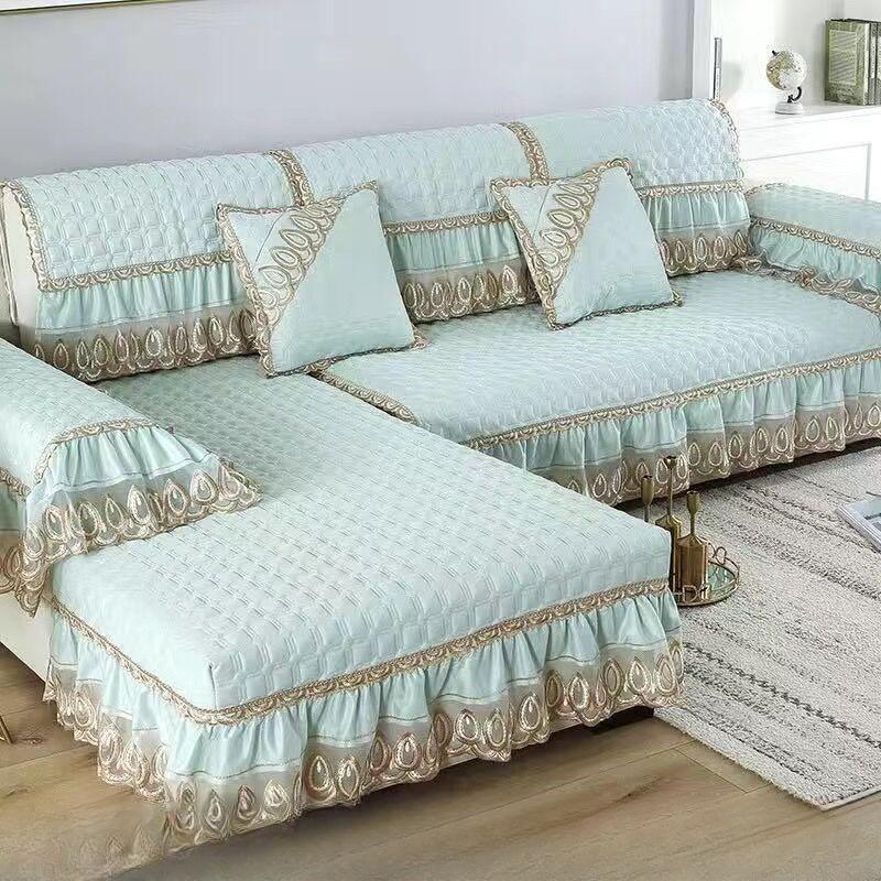Sofa Cushion Four Seasons Universal European Summer Autumn and Winter Modern Simple Sofa Towel Fabric Bag Sofa Cover