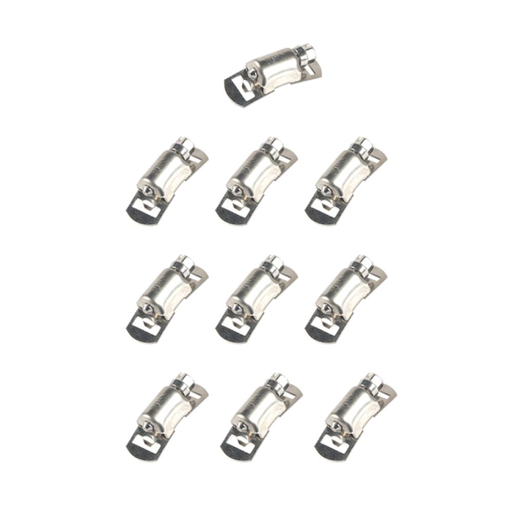 Hose Clamps 304 Stainless Steel 3.5/10m Hole Tape Metal + 8/16Pcs Attachment DIY Hose Clamp Set Adjustable Hose Clamp