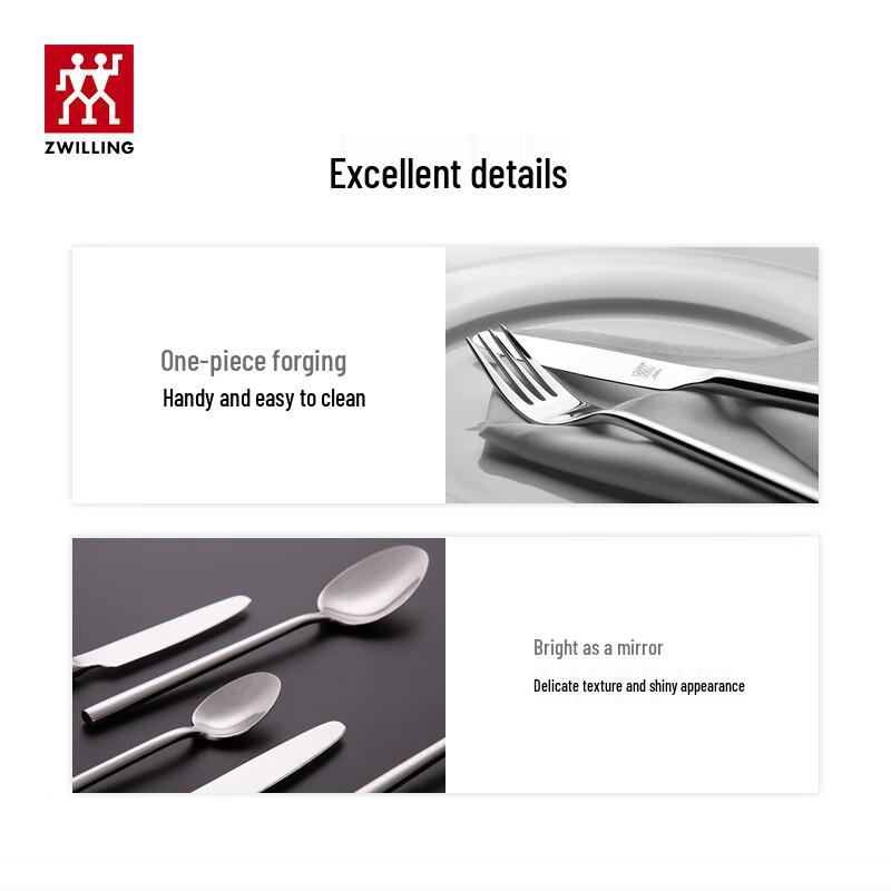 Zwilling Set di posate da 8 pezzi in acciaio inossidabile