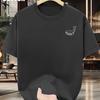 2026 Summer Unisexs Summer Fashionable Casual Sports Loose Large Whale Pattern Printed Fashion Round Neck Short Sleeve Tshirt Top
