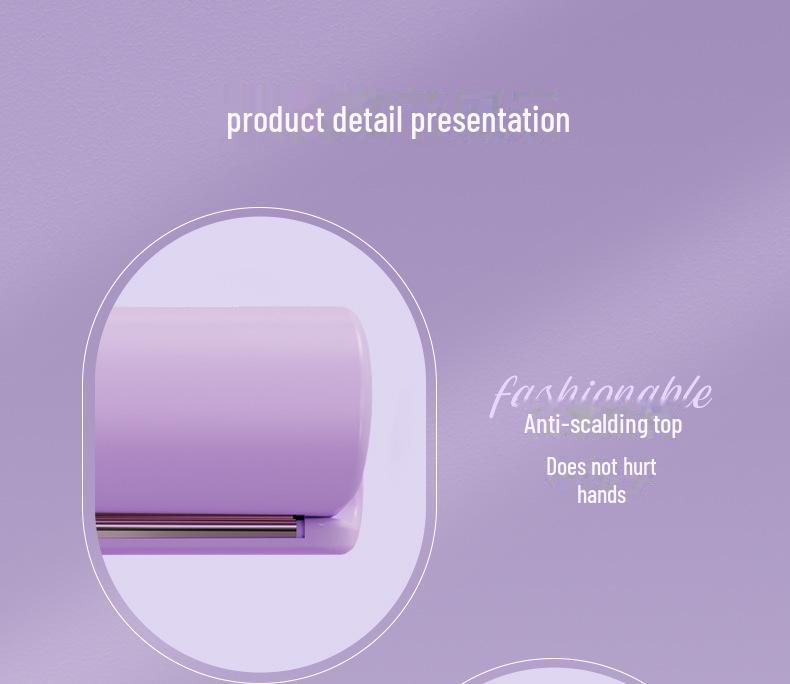 French 32mm Digital Curling Iron for Big Wave and Deep V Curls