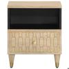 VidaXL Bedside Tables 2 Pcs, Bedside Cabinets with 2 Drawers, Nightstands with Legs, Bedroom Nightstands, Modern, 358255
