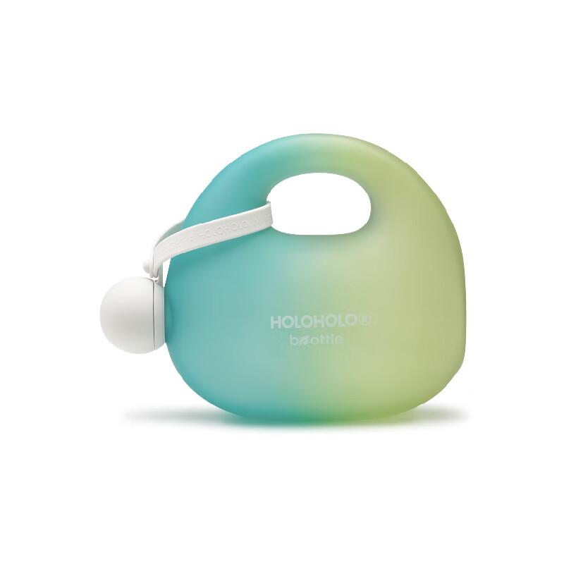 HOLOHOLO Kettlebell Sports Water Bottle with Shoulder Strap
