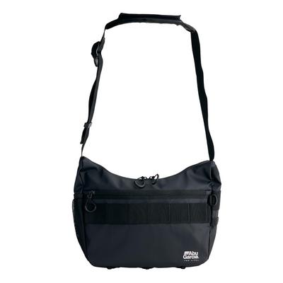 AbuGarcia Round Shoulder Bag Coating Black 10L