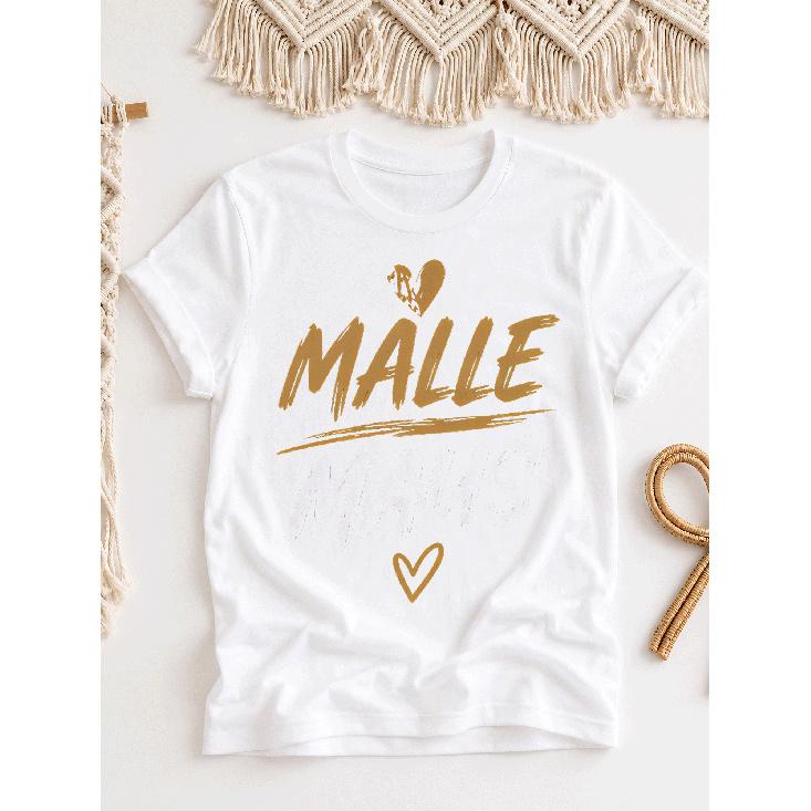 Malle Maus Retro Y2K Oversized T-Shirt For Men & Women - Unisex Baggy Streetwear Tee With Malle Maus Lettering & Iconic Print, Round Neck Casual