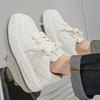 Shoes Winter Casual Board Shoes Youth Thick Sole Heightening Leather Surface Waterproof and Non-slip Sports
