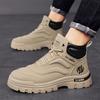 Fashion CYYTL Winter Mens Boots Ankle Casual Shoes Leather Cowboy Combat Tactical Motorcycle Chelsea Work Outdoor Hiking Designer Luxury