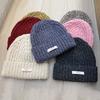 Ins Small Standard Men's and Women's Wool Hats Autumn and Winter Simple Men's and Women's Thick Wool Winter Knitted Thermal Hats