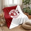 Coperta in pile flanella morbida Manchester United FC Leggera Accogliente Calda Coperta da divano letto Decorazione per la casa
