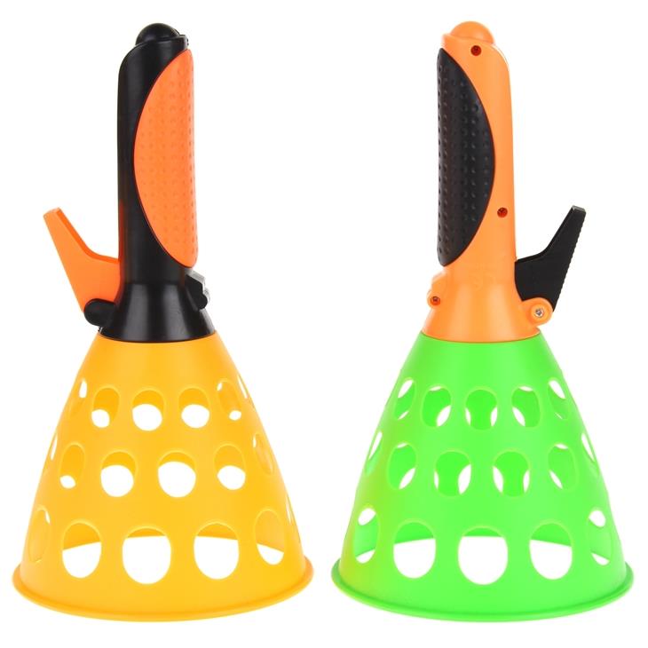 Game Toy Arcade Sports Set Racket Launcher Catching Balls - Green