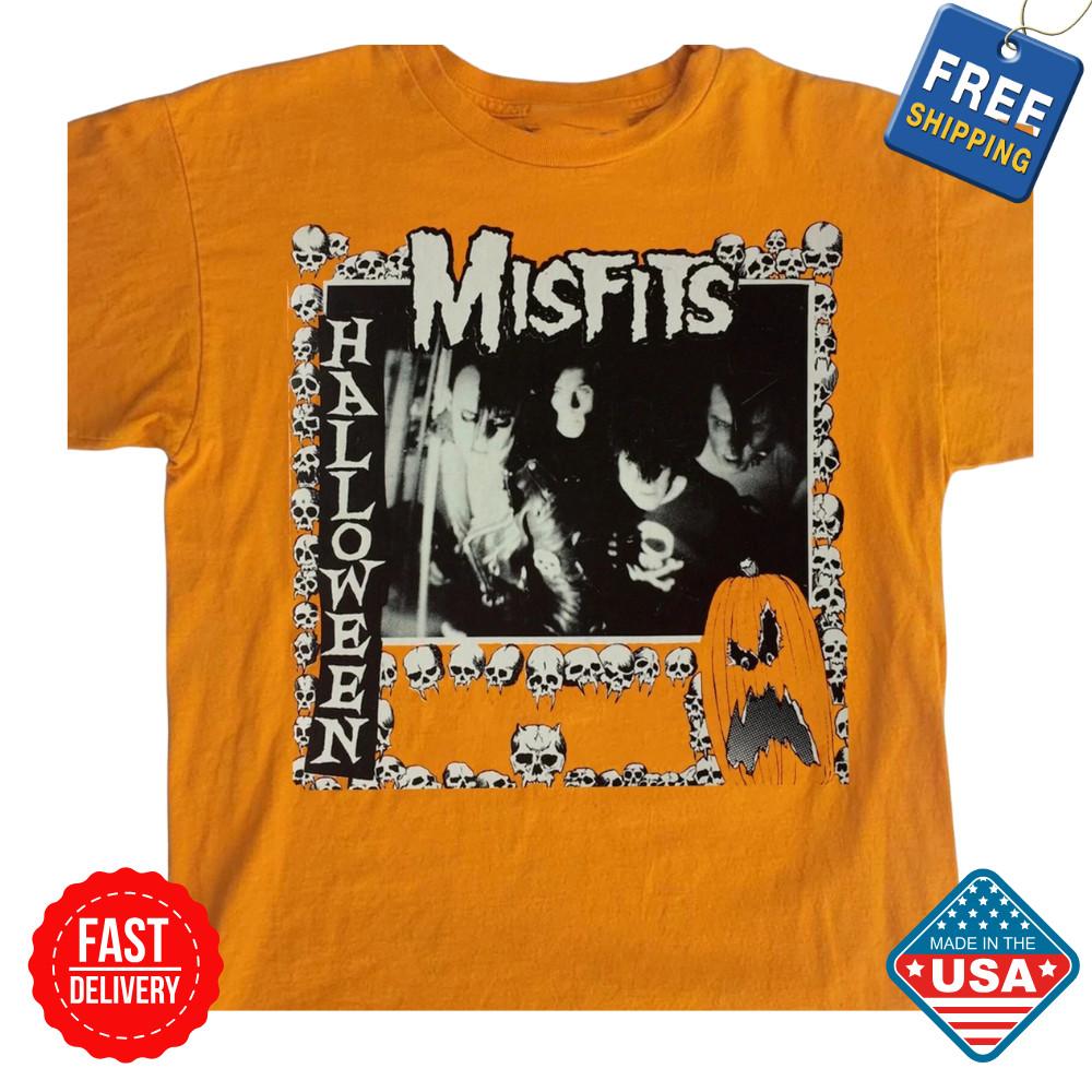 Rare Misfits Halloween T-Shirt Unisex  Wo Size S-5XL Inspired Fan Gift Unisex T-Shirt XXXXL