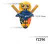 NEW Dragons Mini Anime Cartoon Toy Ninja Accessories Figures Building Blocks Birthday Gift Figurines Bricks