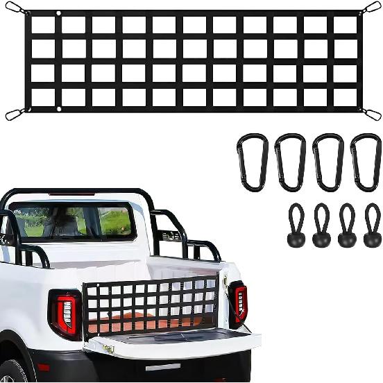 Truck Bed Cargo Net Tailgate Netting