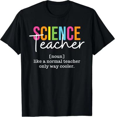 Lustige Wissenschaftslehrer Definition Zurück in die Schule Lehrergeschenk Unisex T-Shirt