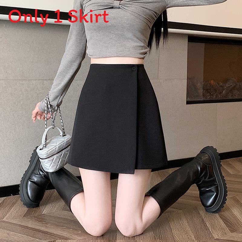 Casual Highwaist Short Skirt With Zipper For Women Summer 2025