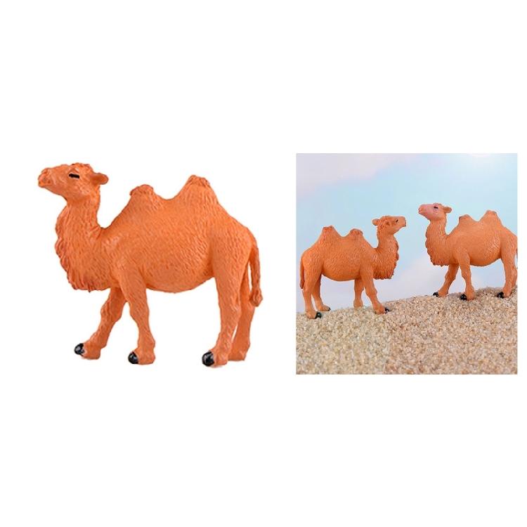 Attractive Camels Statue Lightweight Animal Figurine Eye-catching Camels Ornament