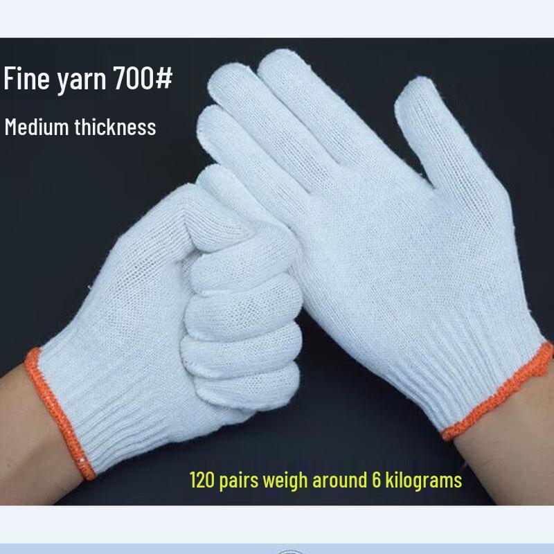 COFLYEE Cotton Work Gloves