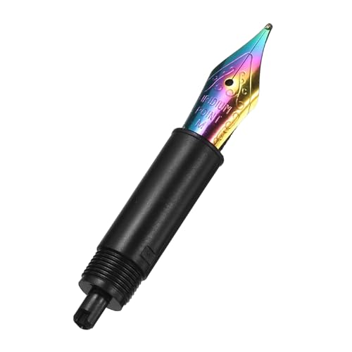 Fountain Pen Replacement Nib, PATIKIL, 0.7mm M-Tip, 304 Stainless Steel, Colorful