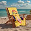 KPOP Fashion Beach Towel: Ideal for Summer Adventures Soft, absorbent and quick drying suitable for swimming and bathing