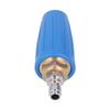 1 4in High Pressure Washer Turbo Nozzle 3600PSI 3.0 GPM Rotating Spray Tip Quick Connection Cleaning Tool