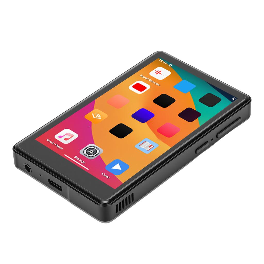 MP4 Player with Bluetooth 5.0 WIFi Music Player with 4 Inch Touch Screen Support for Android 8.1 Video Picture Radio E