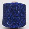 Hand-Knitted Bright Cotton Yarn with Sequins, 3MM+6MM, Combed and Fancy