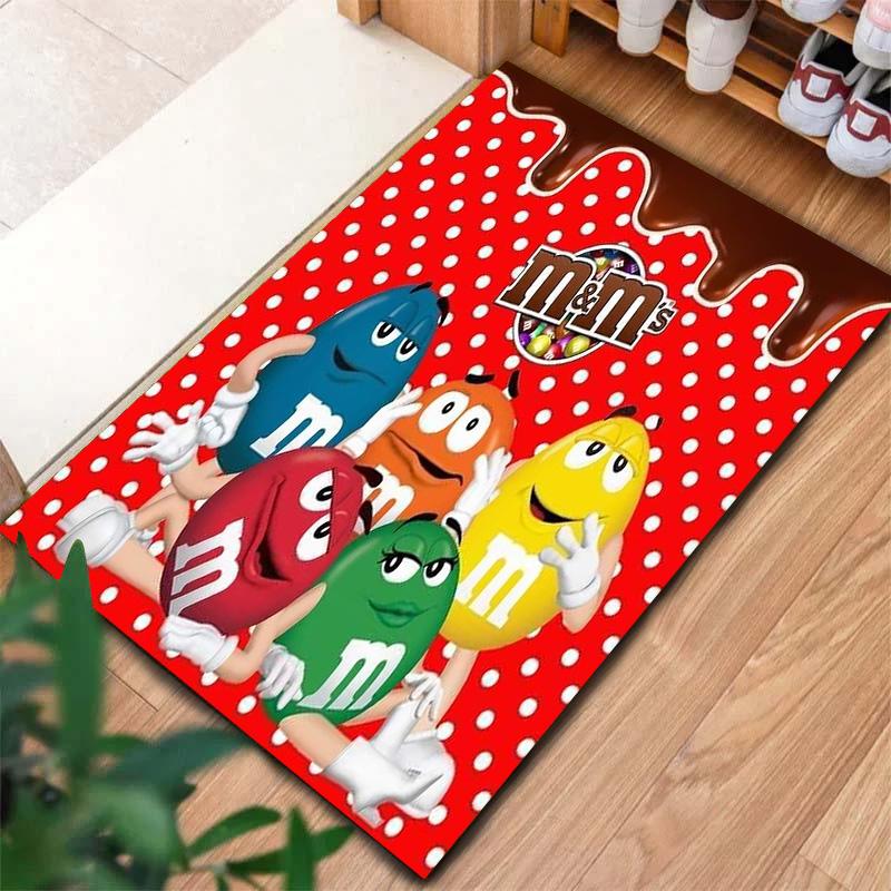 M&M's Carpet Rug for Living Room Bedroom Home Sofa Decoration,Kids Play Non-slip Floor Mat
