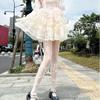 Sweet Lolita Milk White Pantyhose Lace Jacquard Ballet Style Black Stockings Women'S Thin Bottom Socks Anti-Hook Silk