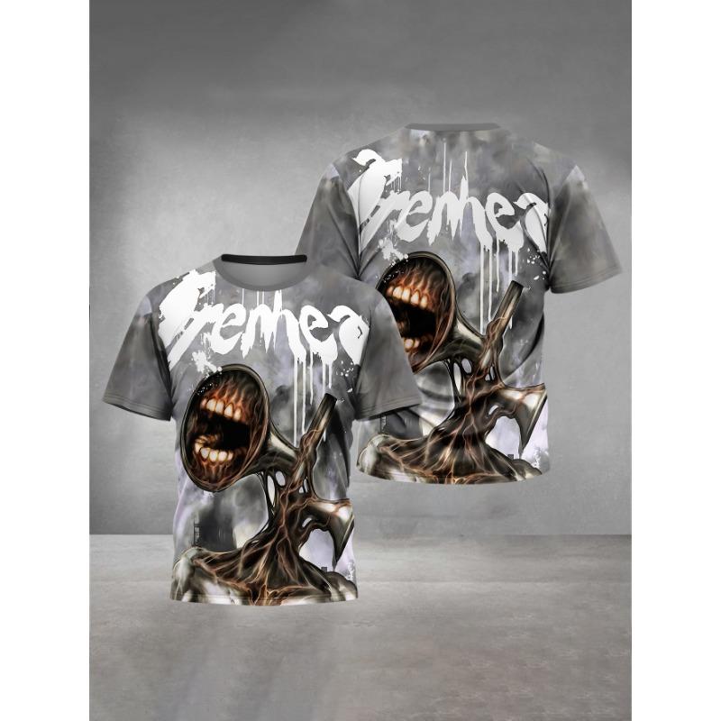 3D Cartoon Print Clothing Outdoor Clothes for Children Child Top Children's Quick Drying Tshirt