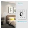 LED Dimmer for Flexible LED Strips 5V-24V Input Touch Dimmer Controller for 12V 24V LED Tape with 433MHz Remote