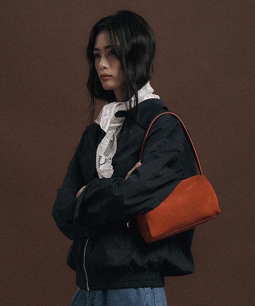 Demaker Woody Mini Suede Bag-Red