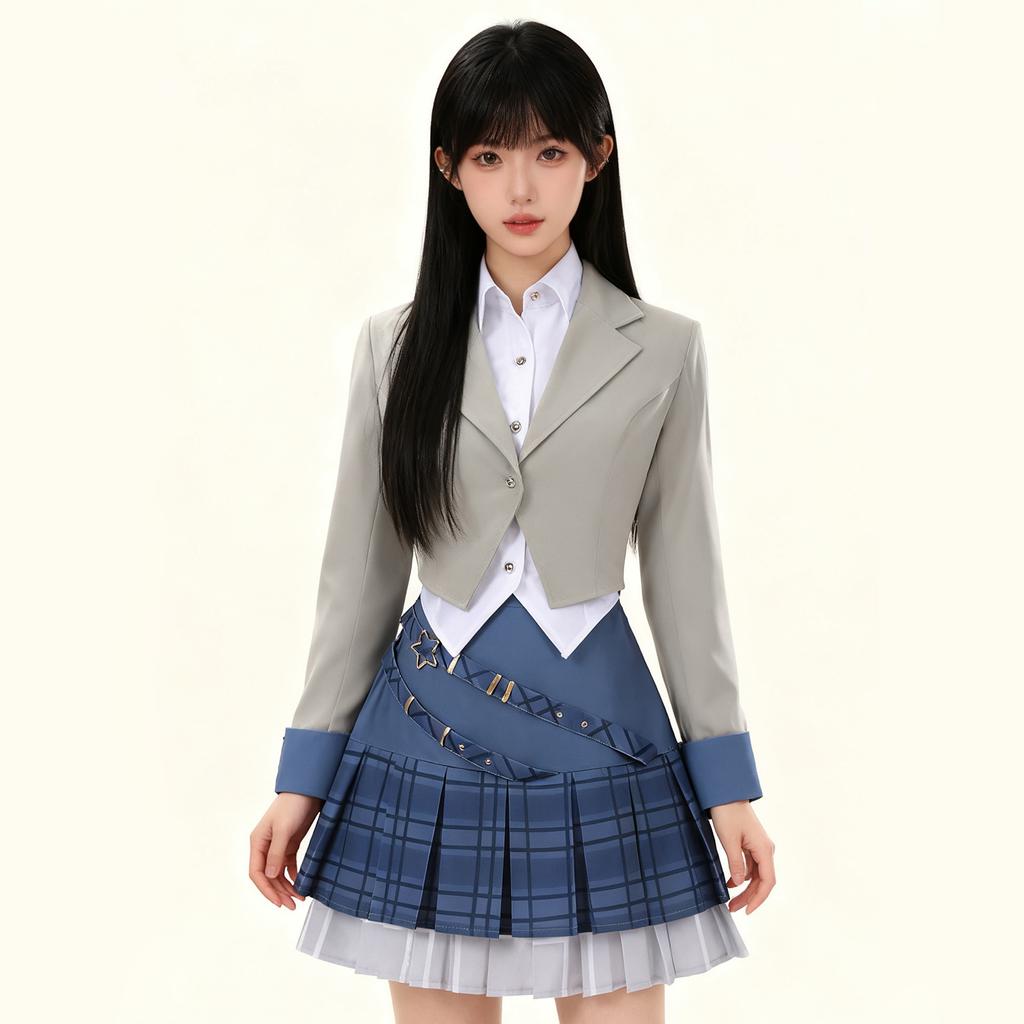 Flash Girl Group Cosplay Outfit, Honor of Kings Game Anime Stage Dance Costume
