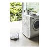 Yamazaki Jitsugyo Magnetic Laundry Hanger Storage Rack S White Approx. W6XD8.5XH26cm Plate Hanger Storage Next To Washing Machine 3918