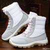 2026 New Large Size Outdoor Windproof and Cold Proof Fleece Women's Snow Boots Thick and Warm Thick Soled Low Cut Women's Boots