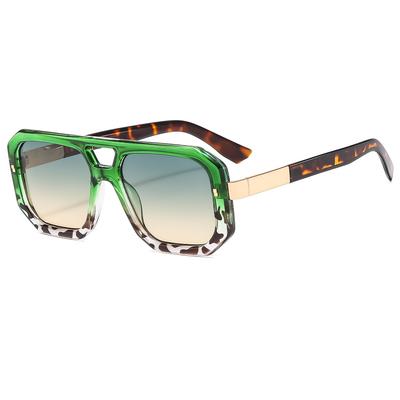 New Retro Square Sunglasses for Men Women UV400 Protection Vintage Fashion Pilot Shades