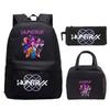 Kpop Demonunters Peripheral Children'S Backpack Elementary And Secondary School Bag Three-Piece Set