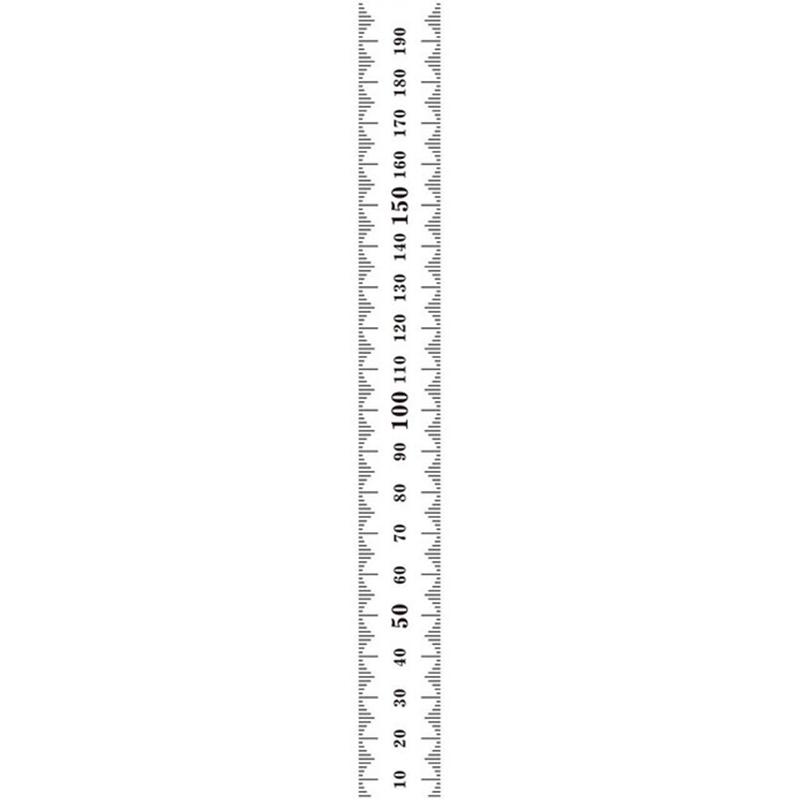 Kids Growth Measurement Ruler Wood Frame Canvas From Baby To Adult Measurement Ruler For Child's Room Living Room Decoration