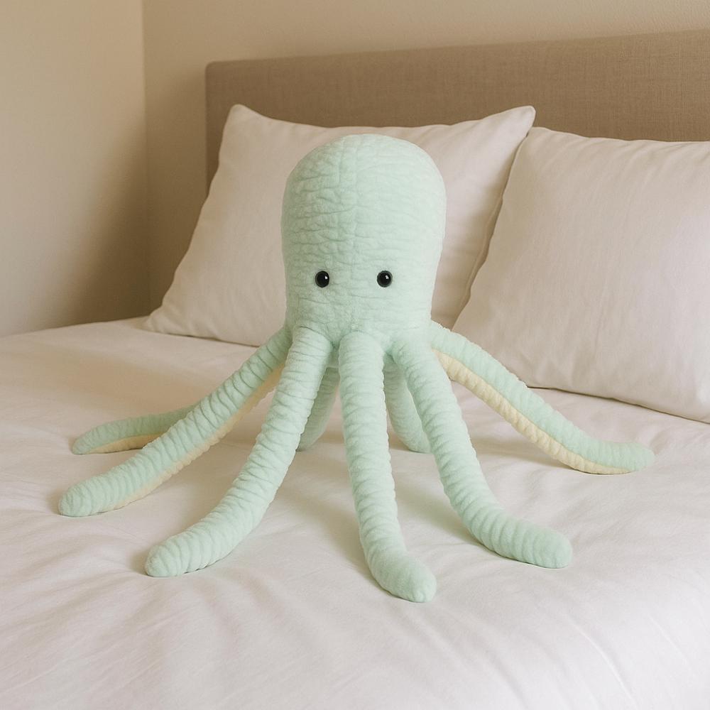 Fluffy Clown Fish Plush Toys Marine Animal Animal Octopus Pillow  Kids Birthday Christmas