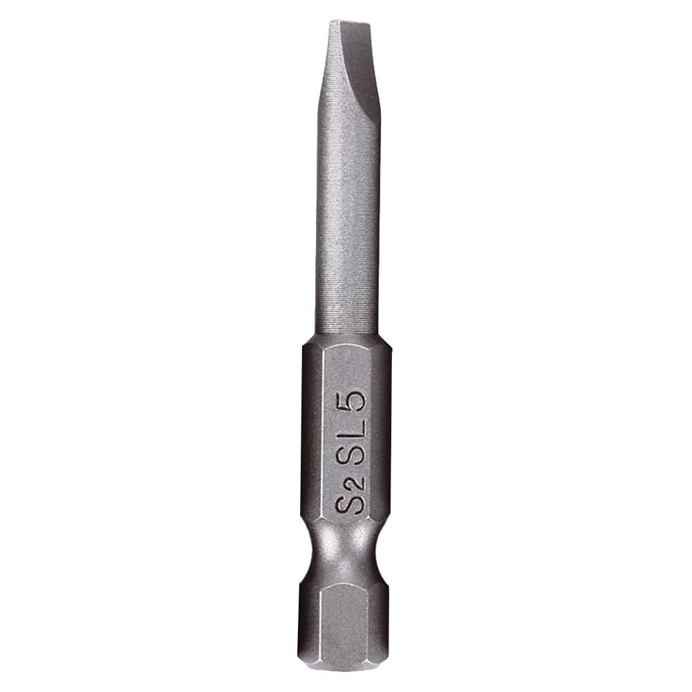 1 Stück Schraubendreherbit 2.0-6.0mm Zubehör Schlitzkopf