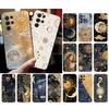Moon and Sun Aesthetic Phone Case For Samsung Galaxy S25 S24 S23 S22 S21 Ultra S24 S23 S22 S21 S25 Plus S24 S25 FE