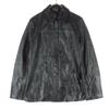 Beauty Products Long Sleeve Leather Coat L Black Women Used