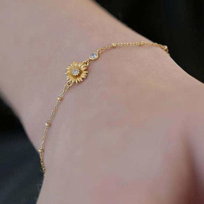 (Silver 925) Daisy Dazzle Bracelet BR2194