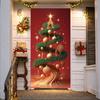 Christmas Decoration Snow Design Christmas Tree Banner Winter Banner Holiday Theme Seasonal Banner For Winter Festival Indoor