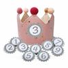 Multicolor Birthday Crown Hat 1-9 Birthday Celebration Hat Event Party Crown  Birthday Party