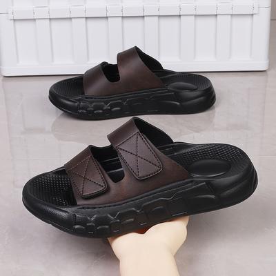 Zapatillas de Hombre Sandalias de Interior Exterior Playa Cómodas Suaves Chanclas Zapatos Casuales de Hombre Chanclas Sandalias para Casa Exterior