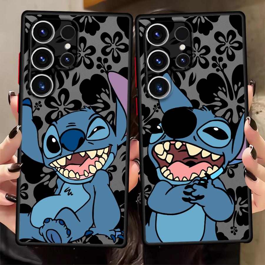 Blue Koala Stitch Case for Samsung Galaxy S26 S23 FE S22 S20 Note 20 10+ S21 S24 Plus S25 Ultra Funda Phone Cover